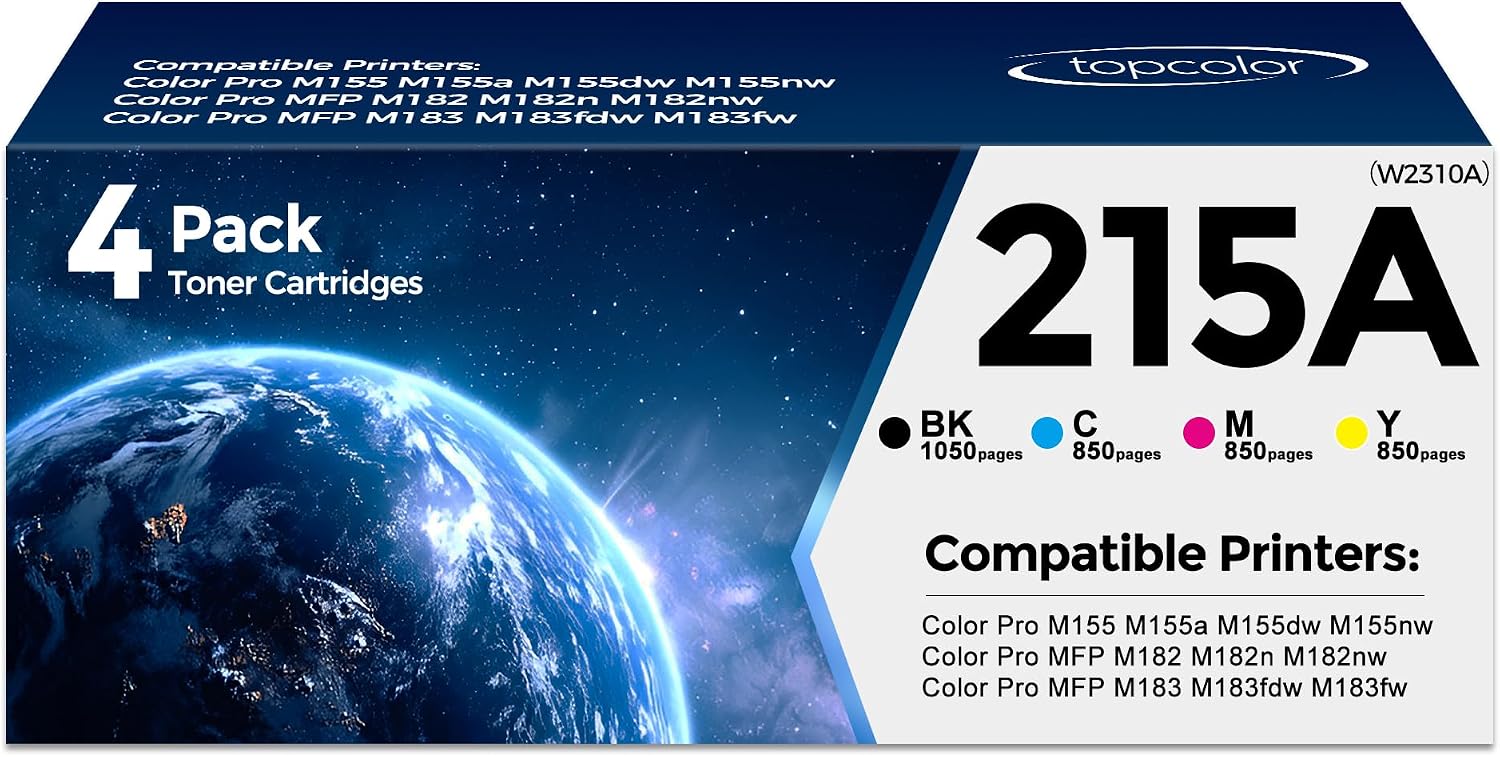 215A Toner Cartridges Compatible for HP 215A W2310A W2311A W2312A W2313A