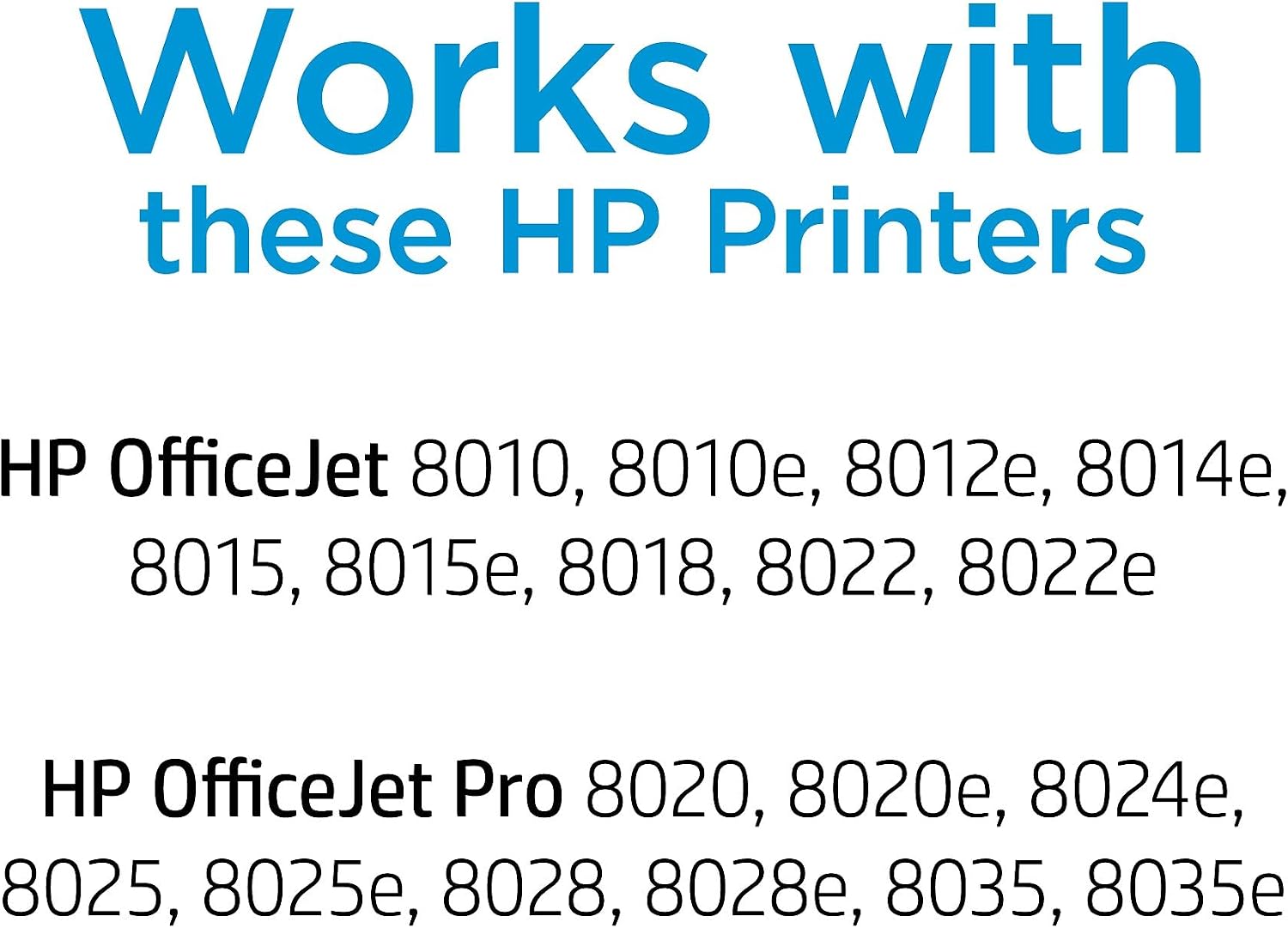 HP Original 910 Cyan, Magenta, Yellow / 910XL Black Ink Cartridges (4-Pack) | Works OfficeJet 8010, 8020 Series OfficeJet Pro 8020, 8030 Series