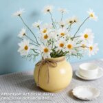 Artificial White Daisy Flower Bouquet - Hình 6