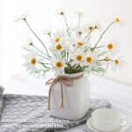 Artificial White Daisy Flower Bouquet - Hình 7