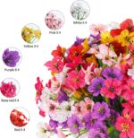 Vibrant Mixed Artificial Flower Bouquets - Hình 4