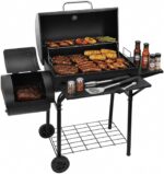 Outdoor Offset Smoker Charcoal Grill - image 9