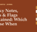 Kavora Mercantile Journal cover: Sticky Notes, Tabs & Flags Explained: Which to Use When