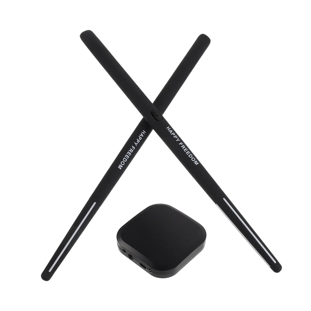 Happy Freedom Black Virtual Electronic Drum Sticks - Hình 2