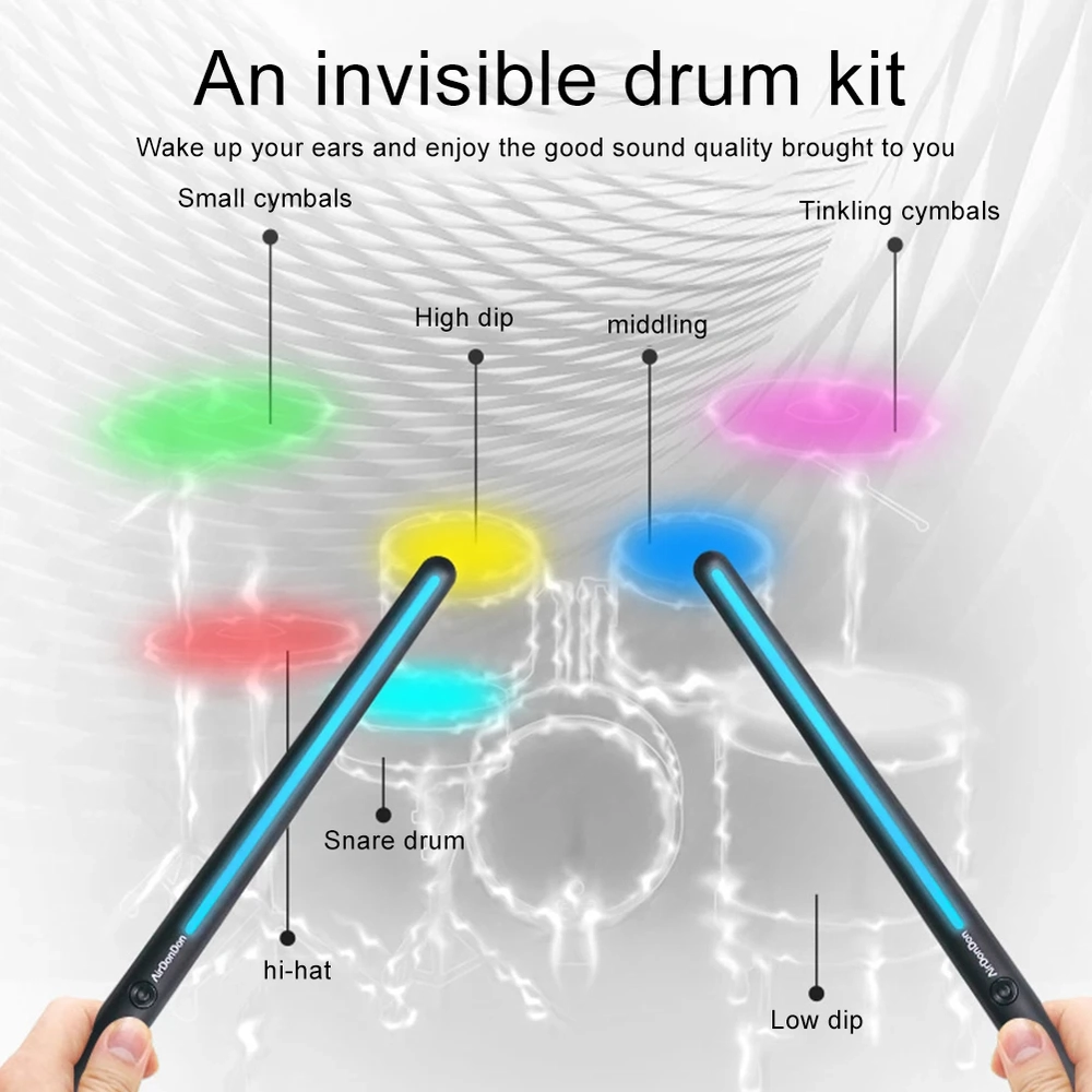 AirDonDon Virtual Air Drum Sticks - Hình 2
