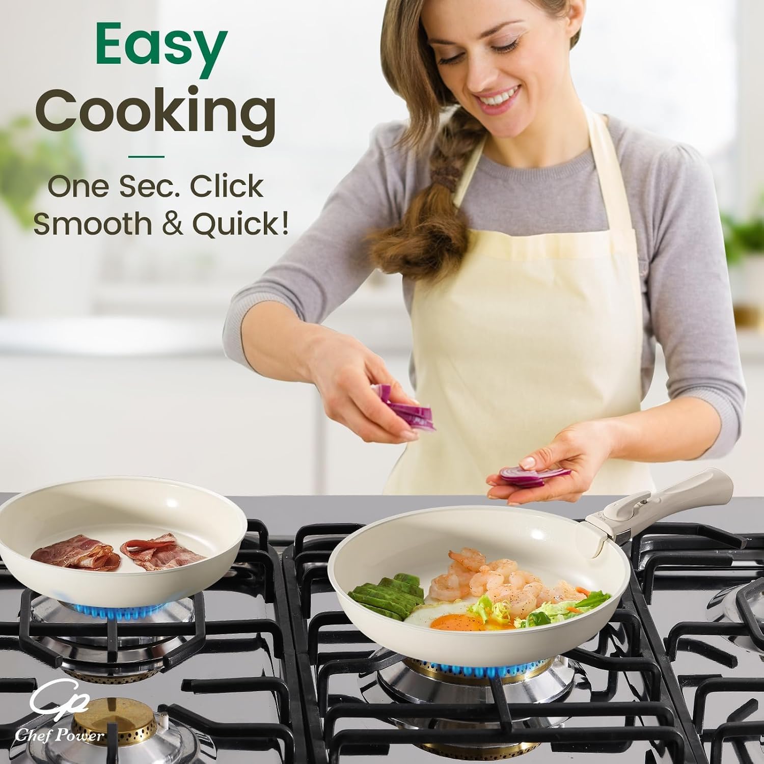 Chef Power 19-Piece Ceramic Nonstick — view 2
