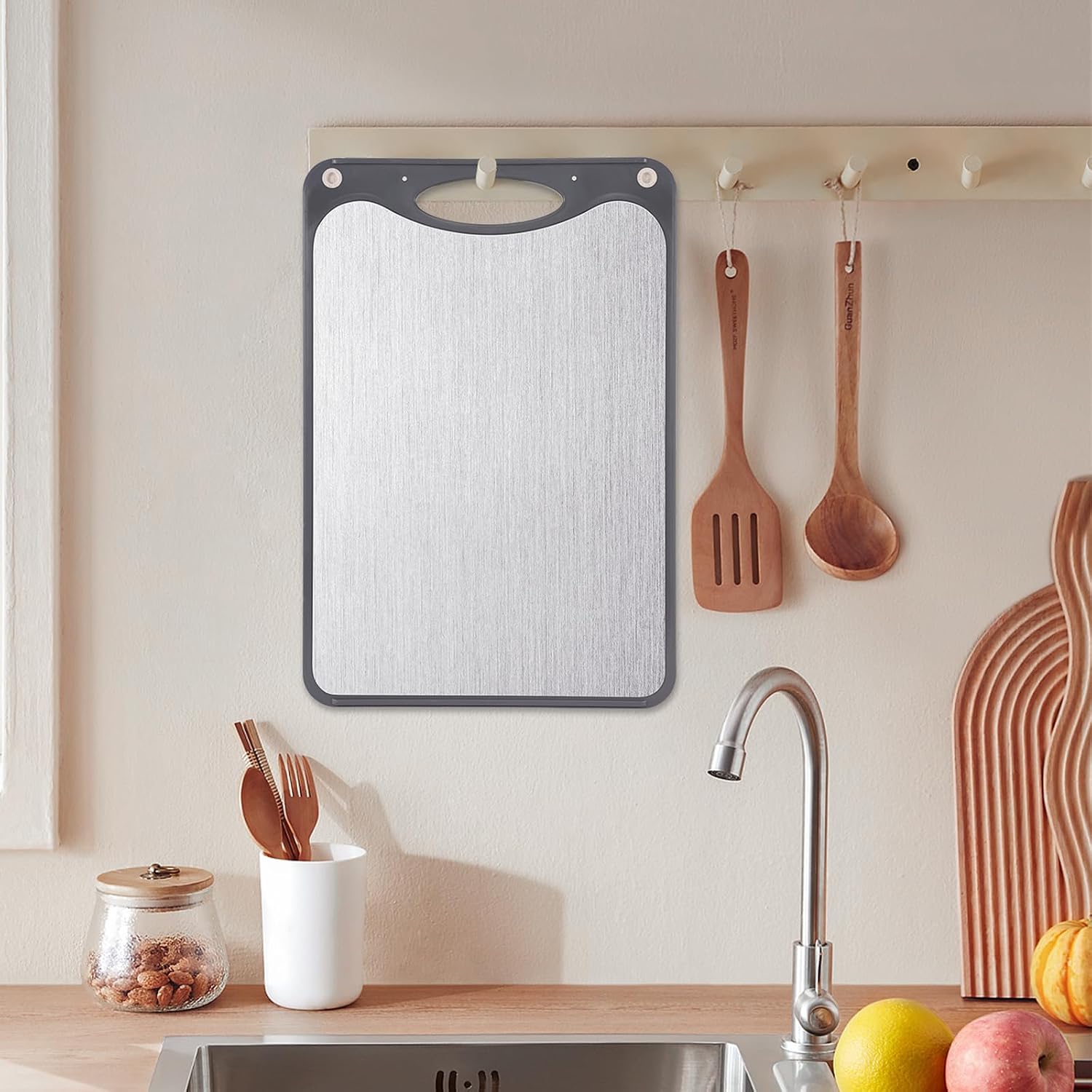 Double-Sided Chopping Boards - Large Double-Sided Chopping Board Set — view 2