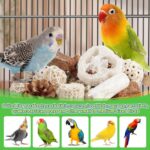 Assorted Natural Bird Chewing Toys for Small to Medium Parrots — view 3