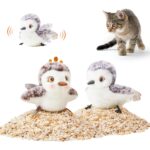 Interactive Flapping Sandpiper Bird Toy for Cats with Chirping Sounds — view 8