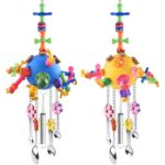 Interactive Parrot Foraging Toy with Stainless Steel Spoons — view 8