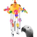 Interactive Parrot Foraging Toy with Stainless Steel Spoons — view 9
