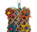 Woven Seagrass Foraging Bird Toy with Colorful Stars & Shredders
