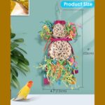Vibrant Foraging Shredder Bird Toys – Sola & Sepak Takraw Balls — view 2