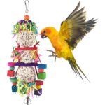 Vibrant Foraging Shredder Bird Toys – Sola & Sepak Takraw Balls — view 9