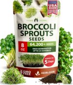 Home Grown Broccoli Sprouting Seeds