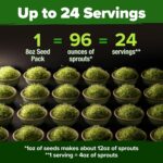 Home Grown Broccoli Sprouting Seeds - image 3