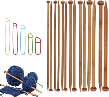 Bamboo Knitting Needle Set