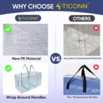 Large Moving Bags with Zippers - Hình 5