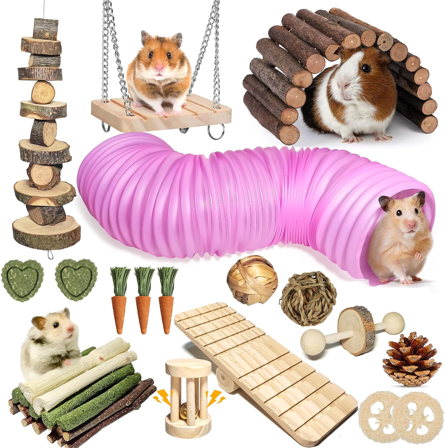 Deluxe Small Pet Play & Chew Kit