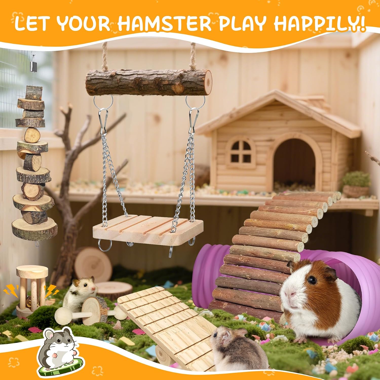 Deluxe Small Pet Play & Chew Kit - Hình 2