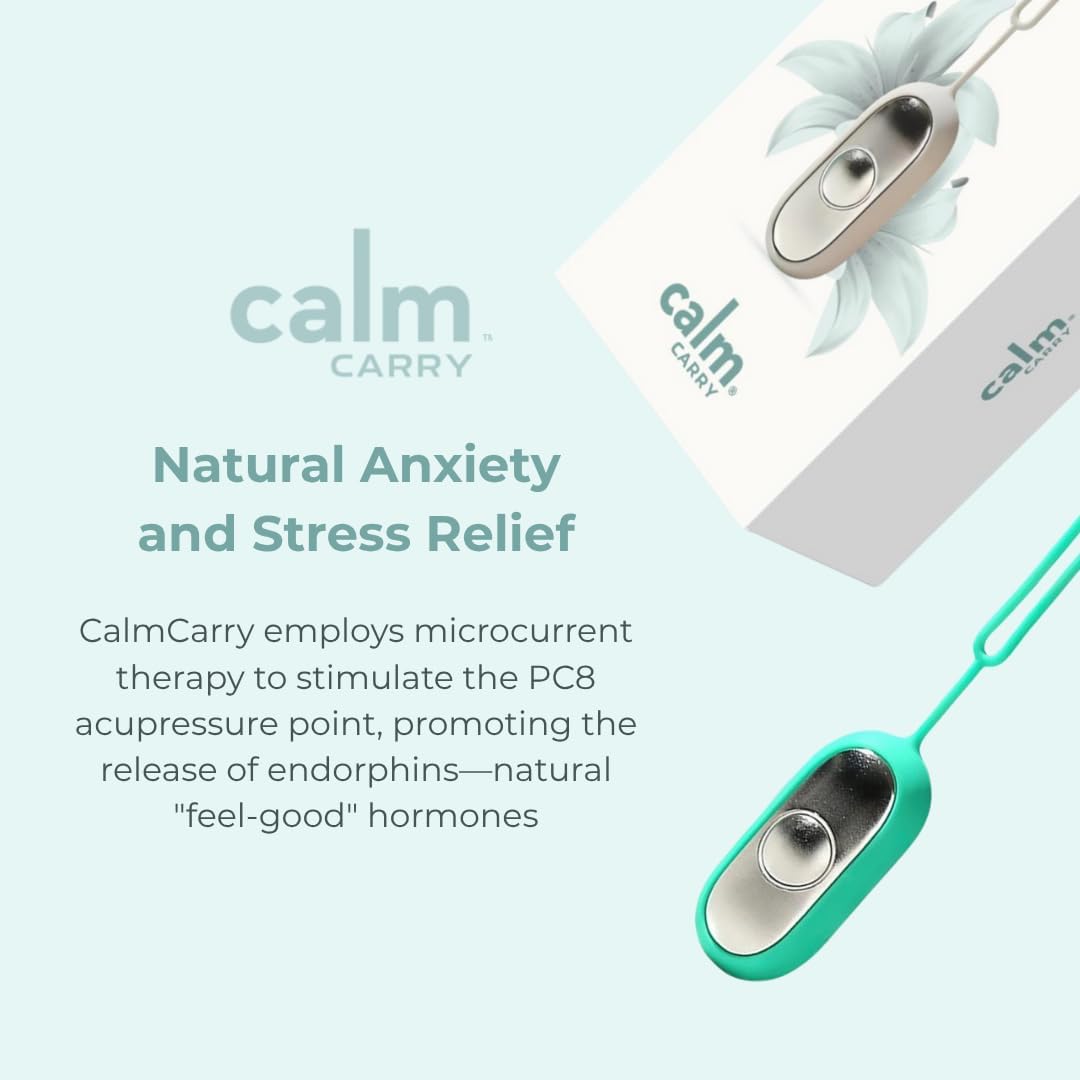Glowco CalmCarry Sleep Aid Device u2013 Handheld Microcurrent Relaxation Tool, Supports Calm — view 2