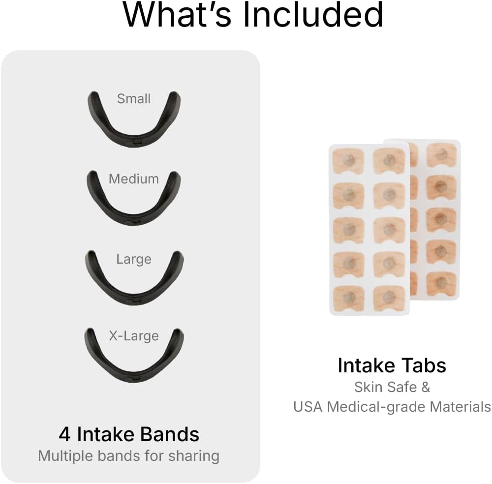Intake Breathing u2014 Magnetic Nasal Strips Starter Kit - Reusable Band + Tabs — view 2