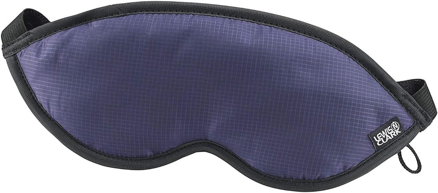 Lewis N. Clark Comfort Sleep Mask - Eye Mask for Travel - Comfortable & Breathable