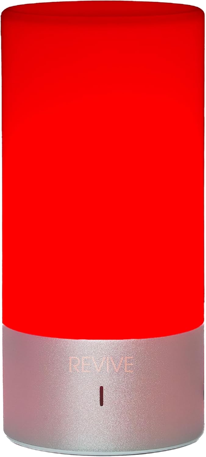 Revive - 670nm Red Lamp by Gamma - Sleep Light - Melatonin Promoting Natural Sleep Aid, Bedroom &