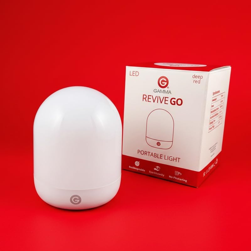 Revive - 670nm Red Portable Light by Gamma - Sleep Therapy - Melatonin Promoting Natural Sleep Aid — view 2