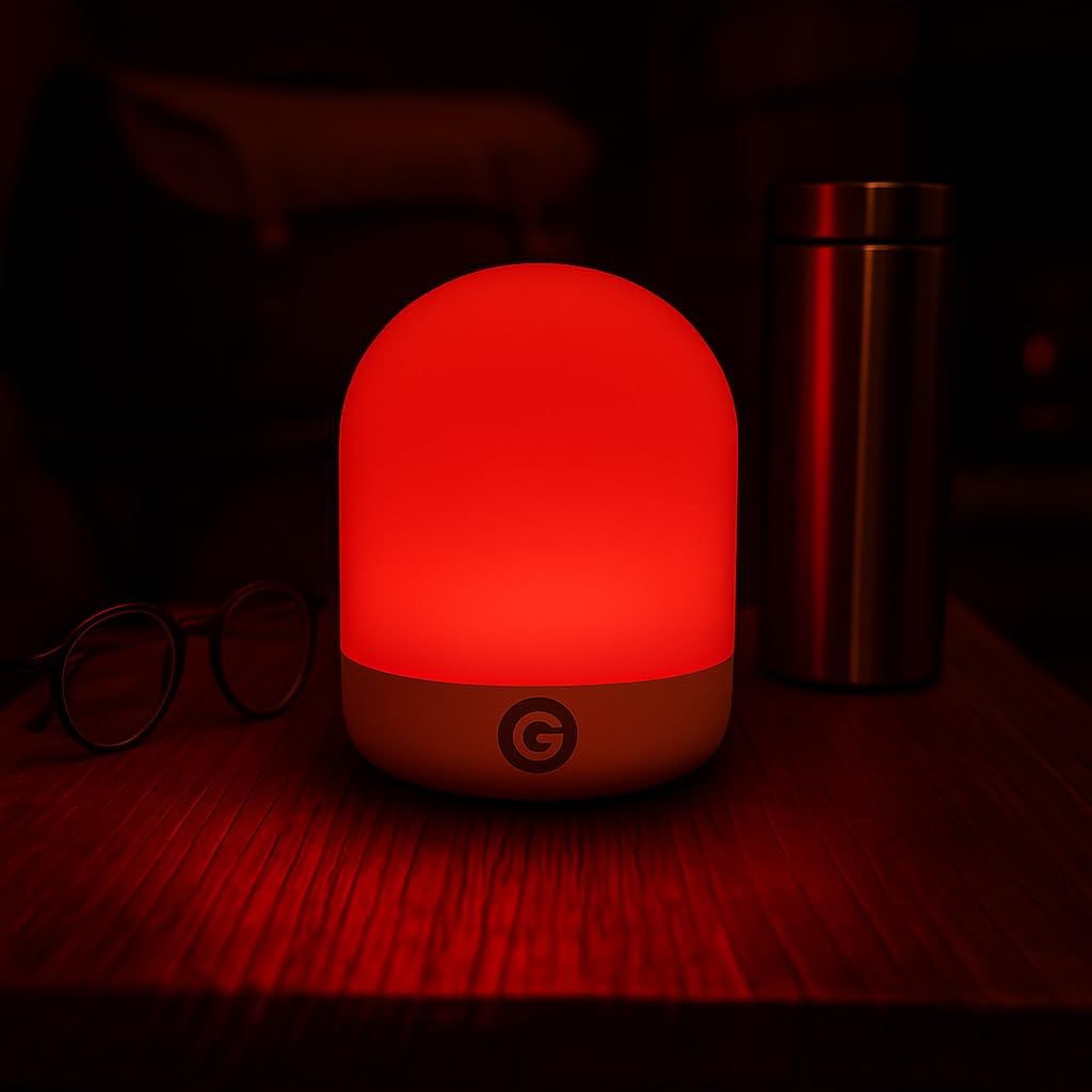 Revive - 670nm Red Portable Light by Gamma - Sleep Therapy - Melatonin Promoting Natural Sleep Aid