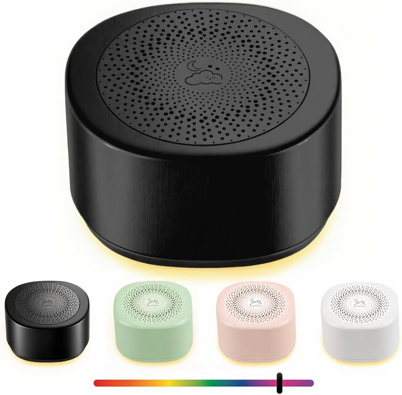 Travel White Noise Sound Machine 20 Sounds, Portable Sound Machine for Adults Sleep, Mini Sleep Aid — view 10