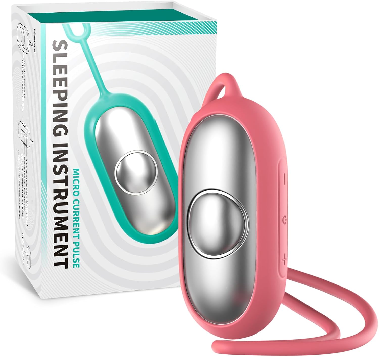 WinkithW Handheld Relaxation Device for Adults & Kids - Portable Calming Tool with Gentle Pulse for