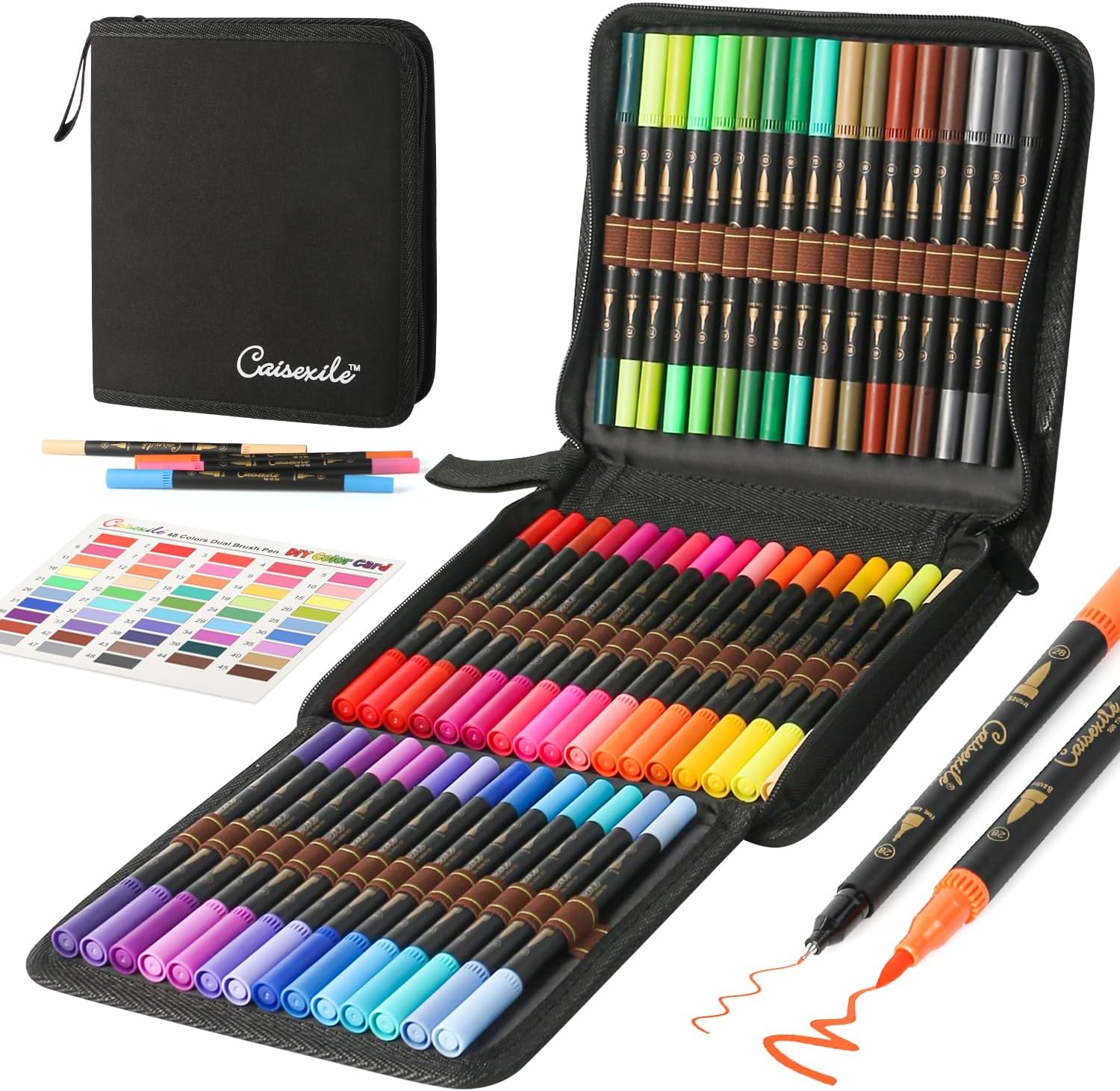 48 Dual Tip Art Markers