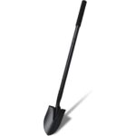 Compact Orange Handle Steel Digging Shovel – photo 7