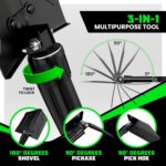 Military Style Folding E-Tool – photo 4