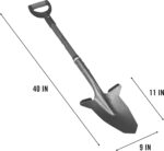 Heavy-Duty All-Purpose Garden Shovel