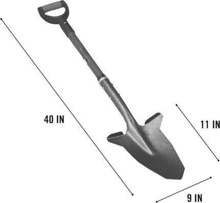 Heavy-Duty All-Purpose Garden Shovel