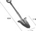 Heavy-Duty All-Purpose Garden Shovel