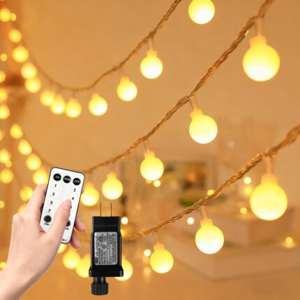 Dimmable G40 Globe String Lights