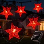 Solar Powered Star Fairy Lights - Hình 14