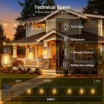 200FT Dimmable S14 LED Outdoor String Lights - Hình 5