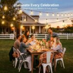 200FT Dimmable S14 LED Outdoor String Lights - Hình 8
