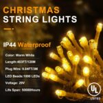 Extra Long Outdoor String Lights - Hình 6