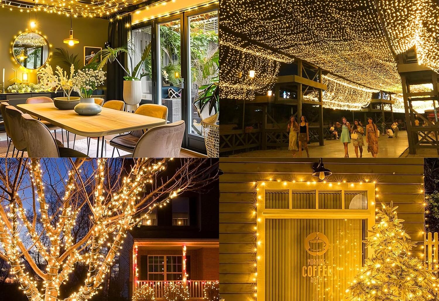 Extra Long Outdoor String Lights - Hình 9