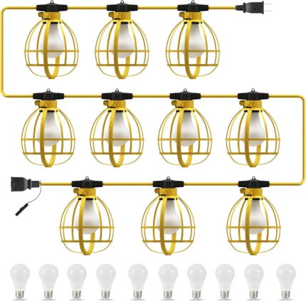 Rugged Industrial String Lights