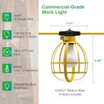 Rugged Industrial String Lights - Hình 3