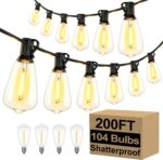 Shatterproof ST38 LED Outdoor String Lights - Hình 21