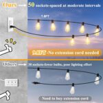 Shatterproof ST38 LED Outdoor String Lights - Hình 3