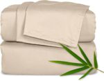 Pure White Bamboo Viscose Sheet Set - Hình 12