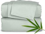 Pure White Bamboo Viscose Sheet Set - Hình 13